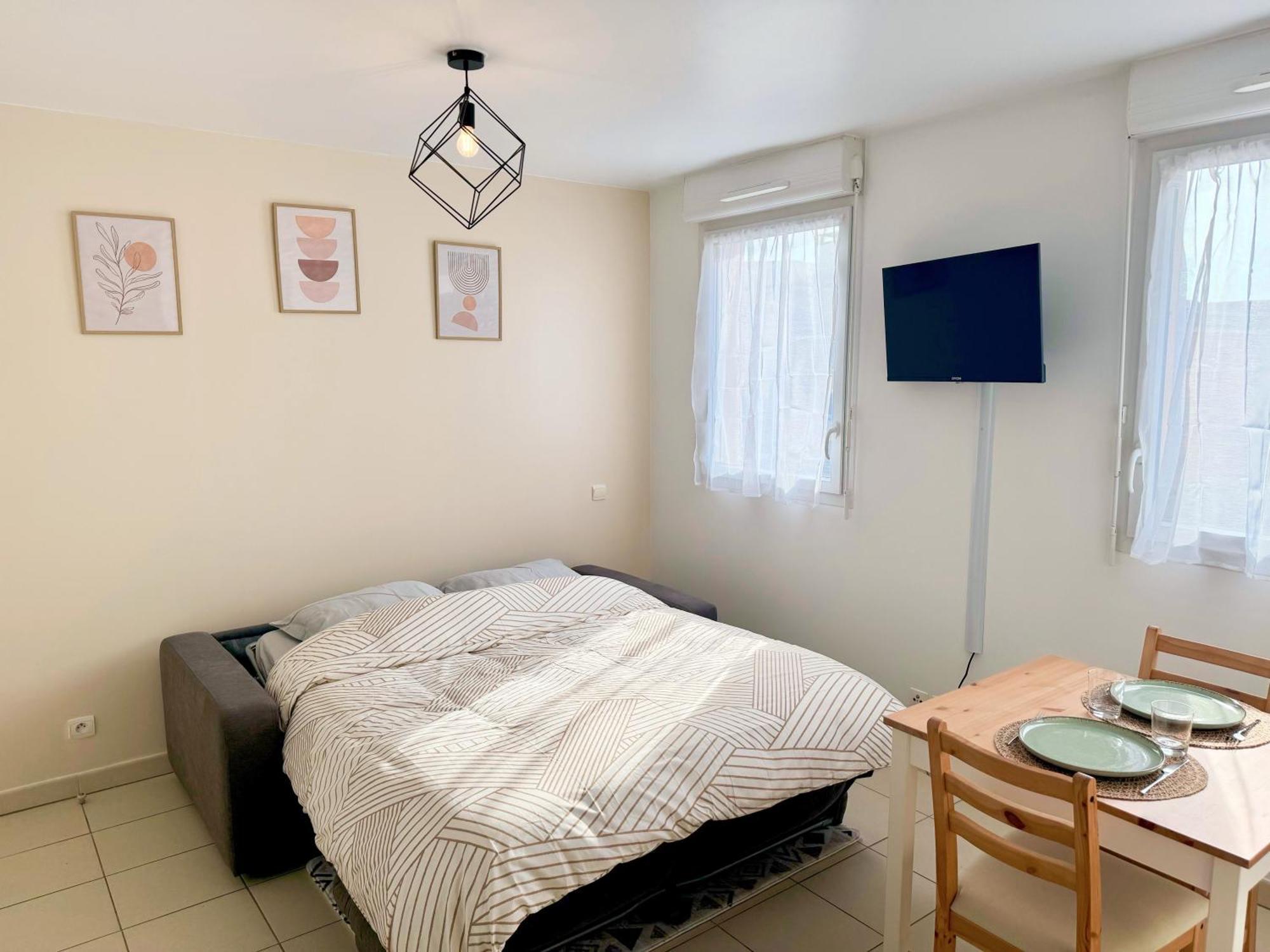 Charming & Cosy Apartment - 10Mn From Disneyland Бюсси-Сен-Жорж Экстерьер фото